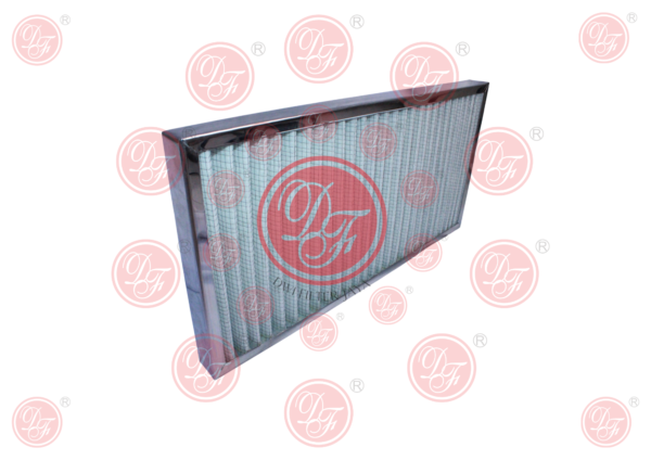 Factory Stainless Steel Frame AHU Media Air Filter Panel.