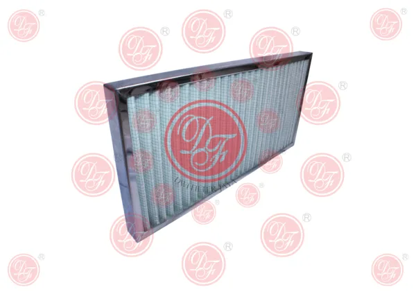 Factory Stainless Steel Frame AHU Media Air Filter Panel.