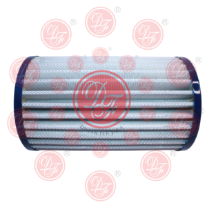 Factory Filter Udara Lipit Model Silinder.