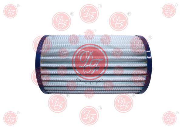 Factory Filter Udara Lipit Model Silinder.