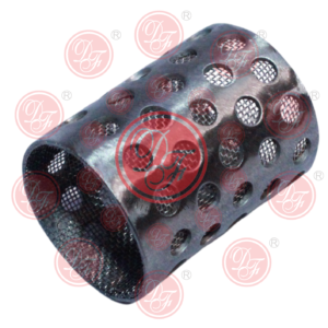 Distributor 316 Stainless Steel Perforated Mesh Strainer.
