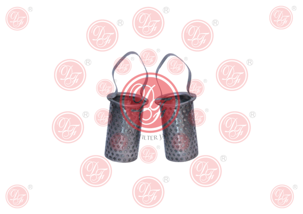 Factory 304 Stainless Steel Basket Oil Filter Strainer.