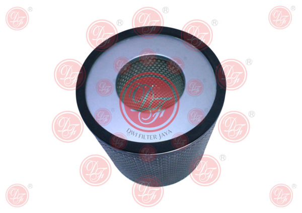 Hexagonal Oil Filter Aluminium Cap Element / Filter Oli Hekasagonal