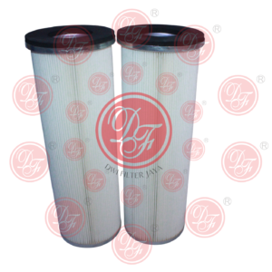 FILTER POWDER COATING 100% SPUNBOND POLYESTER CARTRIDGE