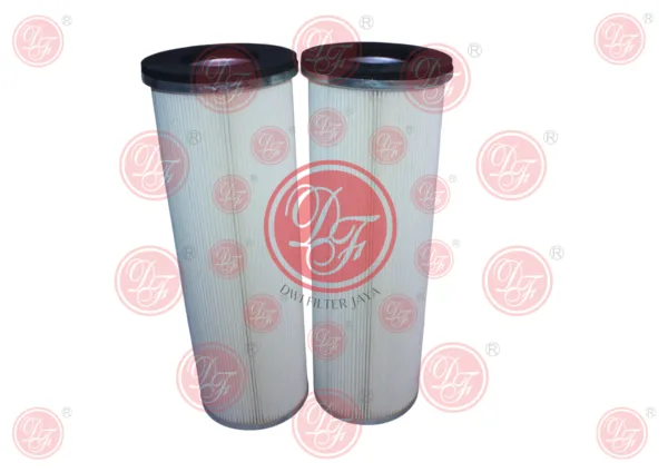 FILTER POWDER COATING 100% SPUNBOND POLYESTER CARTRIDGE