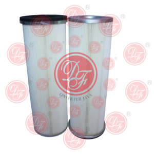 DUST REMOVAL PLEATED AIR FILTER CARTRIDGE