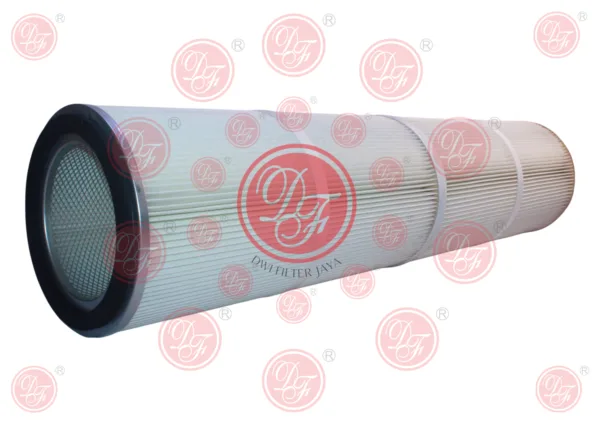 Filter udara katun microfiber industri