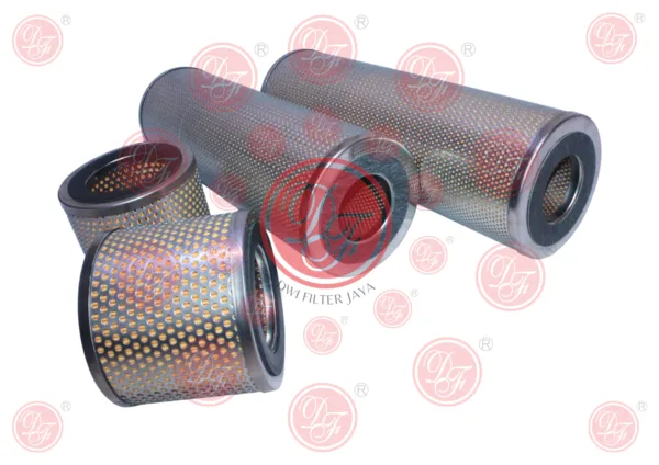 SS PLEATED LIQUID FILTER DRAT 1 INCH