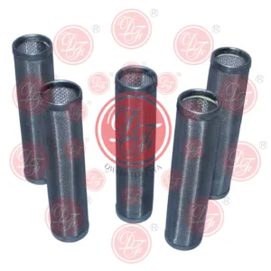  Stainless Steel Perforated Mesh Filter Cylinder / Metal Tubes / pipe