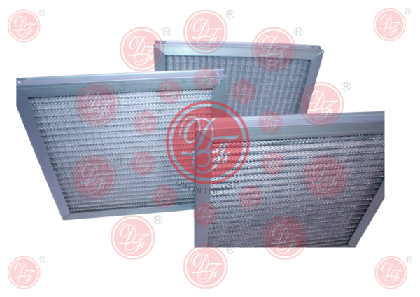 ALUMINIUM FRAME POCKET FILTER
