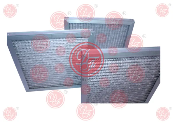 ALUMINIUM FRAME POCKET FILTER