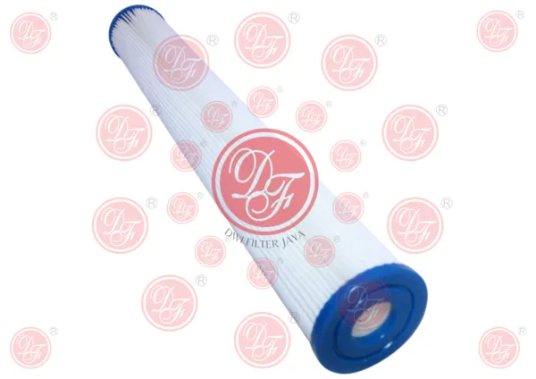 SS PLEATED LIQUID FILTER DRAT 1 INCH
